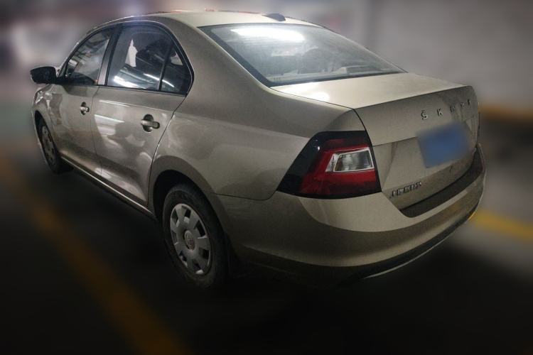 Used Skoda Rapid 2019 1.5L Automatic Standard Edition Rear Left 45 Deg