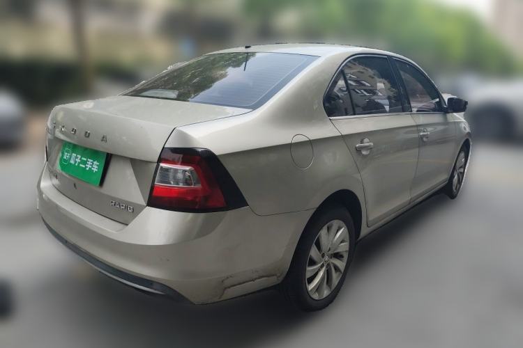 Used Skoda Rapid 2019 1.5L Manual Comfort Edition China V Standard Rear Right 45 Deg
