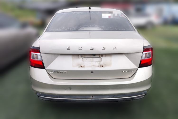 Used Skoda Rapid 2019 1.5L Automatic Standard Edition Rear