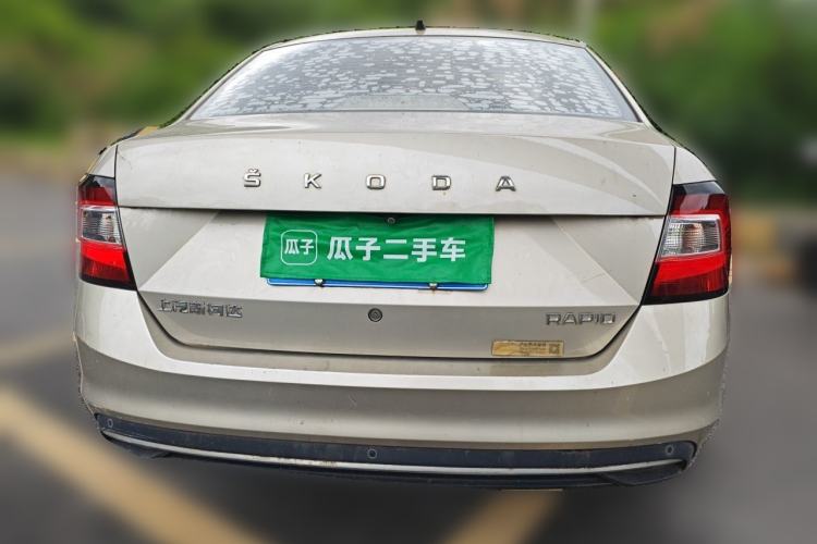 Used Skoda Rapid 2019 1.5L Automatic Comfort Edition China V Standard Rear