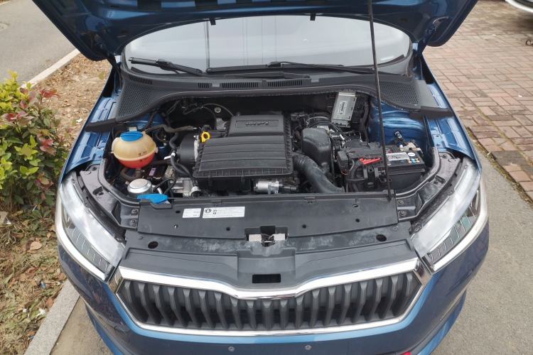 Used Skoda Rapid 2020 1.5L Manual Standard Edition Engine Bay