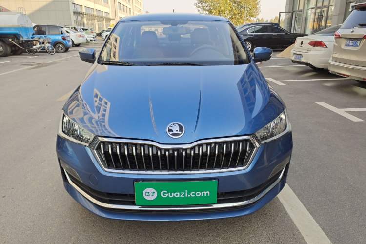 Used Skoda Rapid 2020 1.5L Automatic Comfort Edition Front
