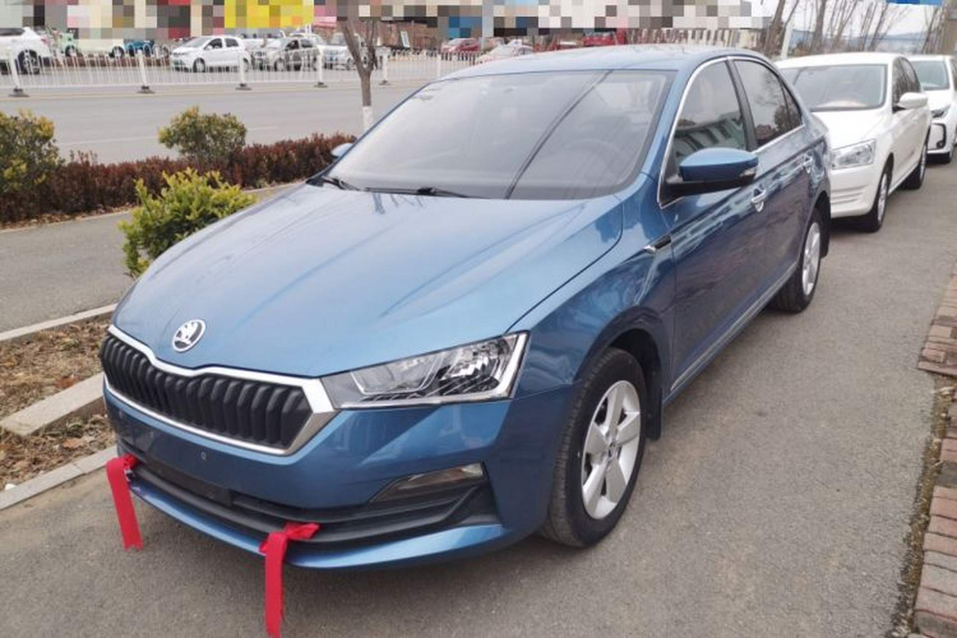 Used Skoda Rapid 2020 1.5L Manual Standard Edition Front Left 45 Deg
