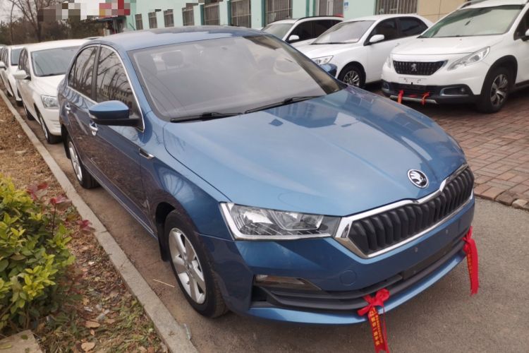 Used Skoda Rapid 2020 1.5L Manual Standard Edition Front Right 45 Deg