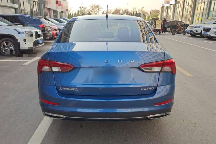 Used Skoda Rapid 2020 1.5L Automatic Comfort Edition Rear