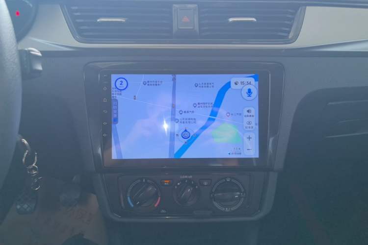 Used Skoda Rapid 2020 1.5L Manual Standard Edition Audio And AC Panel