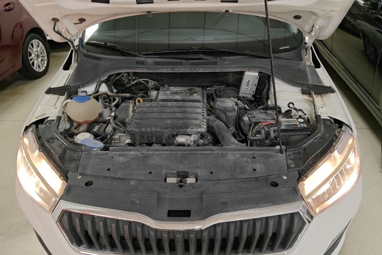 Used Skoda Rapid 2020 1.5L Automatic Standard Edition Engine Bay