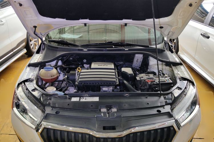 Used Skoda Rapid 2020 1.5L Automatic Standard Edition Engine Bay