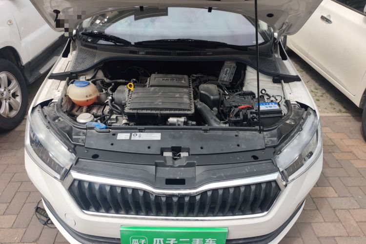 Used Skoda Rapid 2020 1.5L Automatic Standard Edition Engine Bay