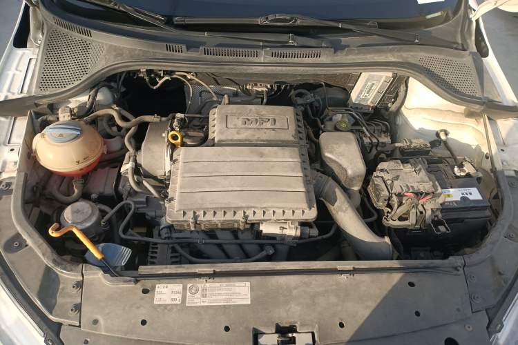Used Skoda Rapid 2020 1.5L Automatic Standard Edition Engine Bay