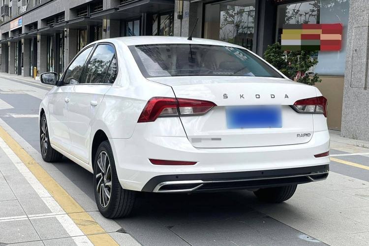 Used Skoda Rapid 2020 1.5L Automatic Comfort Edition Exterior 4