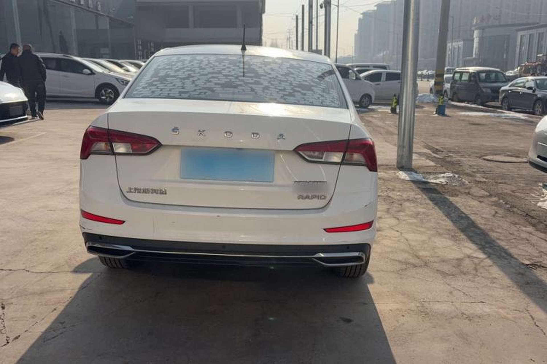 Used Skoda Rapid 2020 1.5L Automatic Comfort Edition Exterior 4