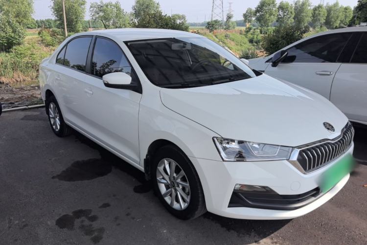 Used Skoda Rapid 2020 1.5L Manual Standard Edition Front Right 45 Deg