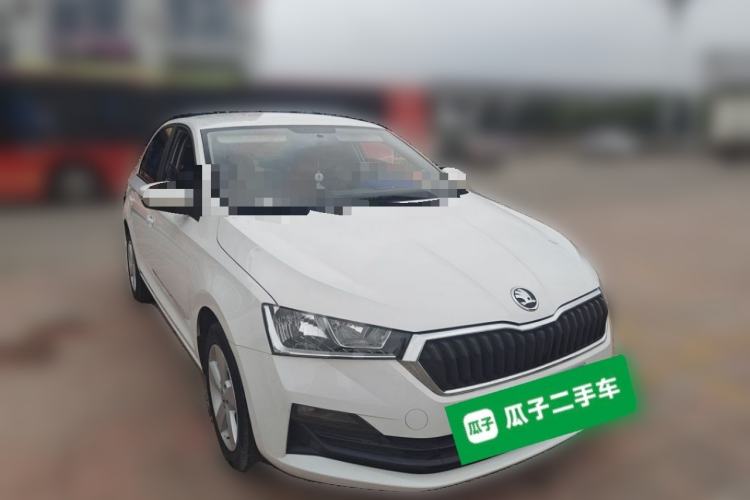 Used Skoda Rapid 2020 1.5L Automatic Standard Edition Front Right 45 Deg
