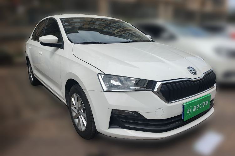 Used Skoda Rapid 2020 1.5L Automatic Standard Edition Front Right 45 Deg