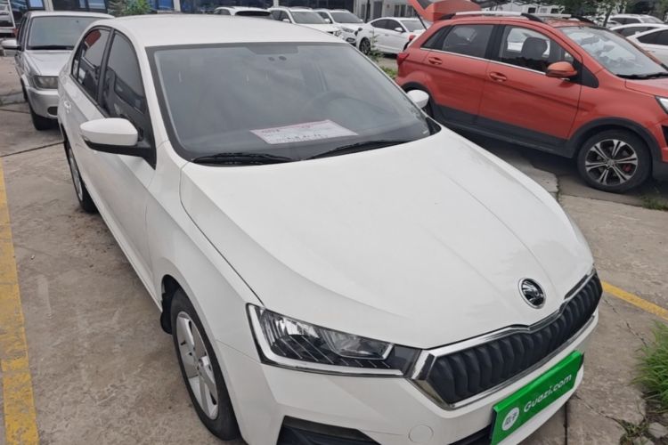 Used Skoda Rapid 2020 1.5L Automatic Standard Edition Front Right 45 Deg