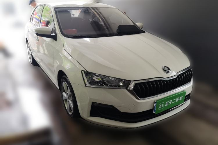 Used Skoda Rapid 2020 1.5L Automatic Standard Edition Front Right 45 Deg