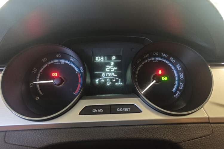 Used Skoda Rapid 2020 1.5L Automatic Comfort Edition Instrument Cluster