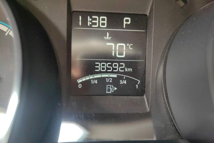 Used Skoda Rapid 2020 1.5L Automatic Comfort Edition Odometer Close Up