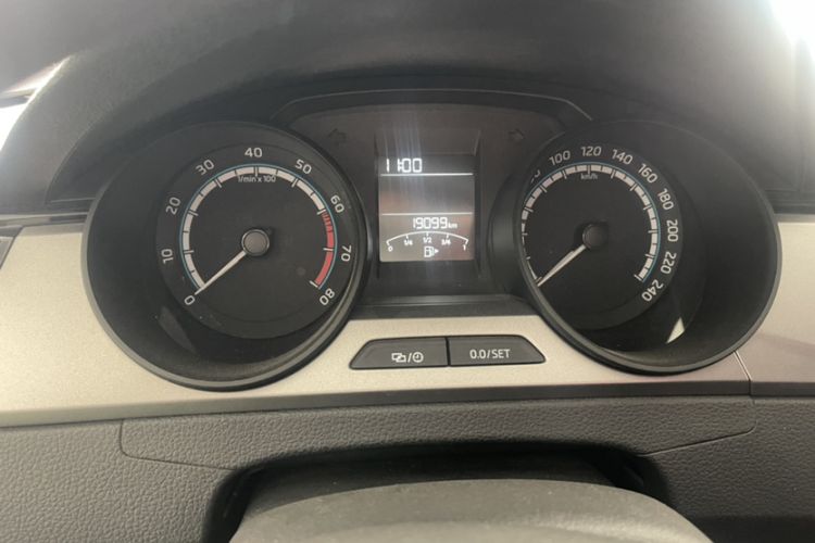 Used Skoda Rapid 2020 1.5L Manual Standard Edition Odometer Close Up