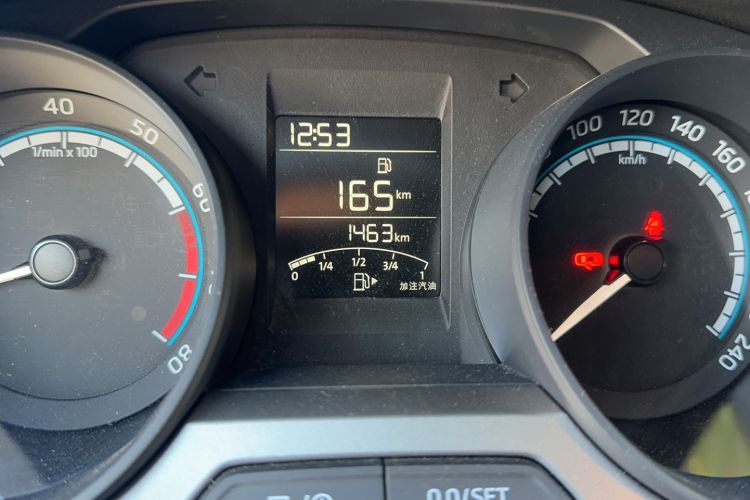 Used Skoda Rapid 2020 1.5L Manual Standard Edition Odometer Close Up