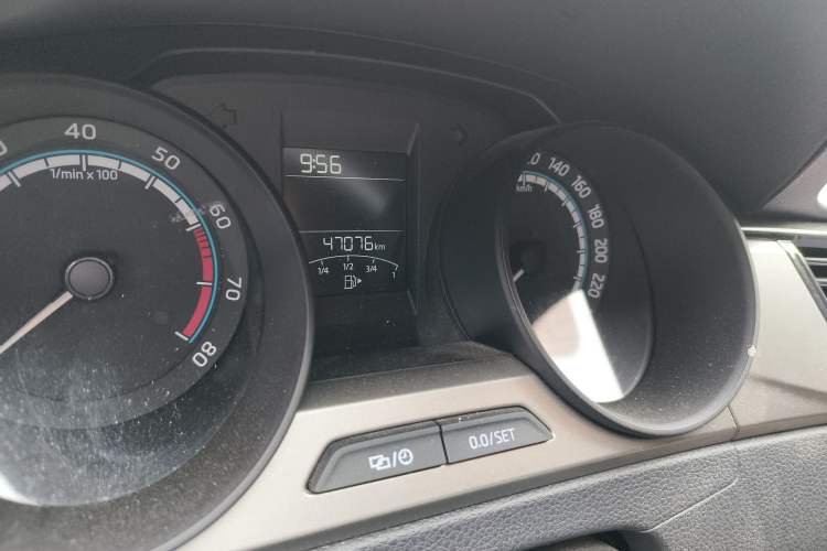Used Skoda Rapid 2020 1.5L Manual Standard Edition Odometer Close Up