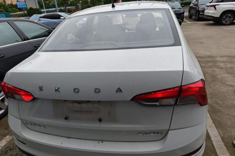 Used Skoda Rapid 2020 1.5L Automatic Comfort Edition Rear
