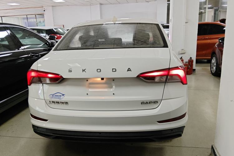Used Skoda Rapid 2020 1.5L Automatic Standard Edition Rear