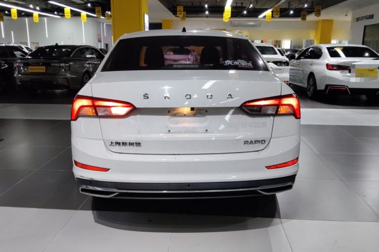 Used Skoda Rapid 2020 1.5L Automatic Comfort Edition Rear