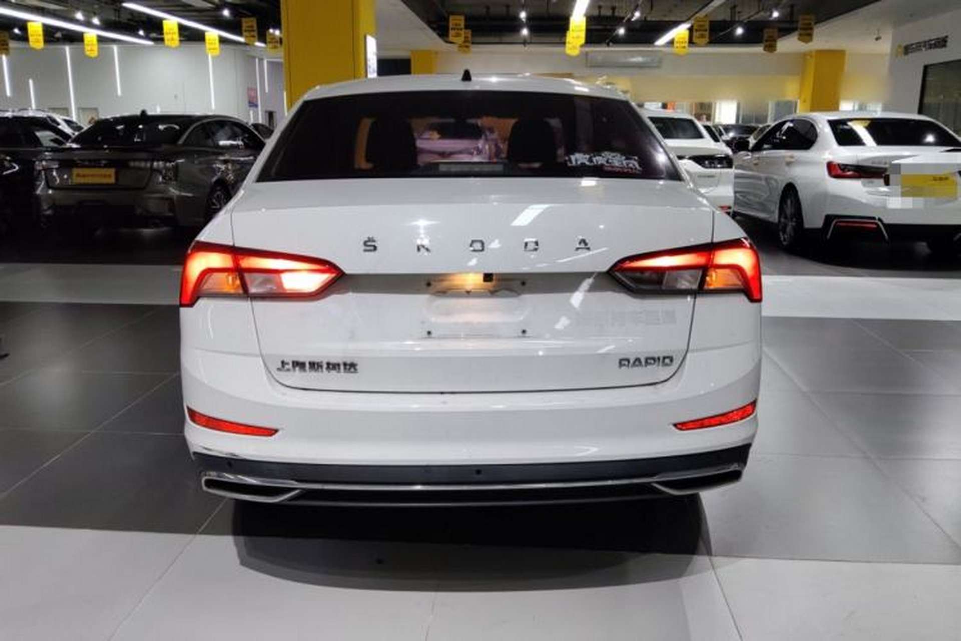 Used Skoda Rapid 2020 1.5L Automatic Comfort Edition Rear