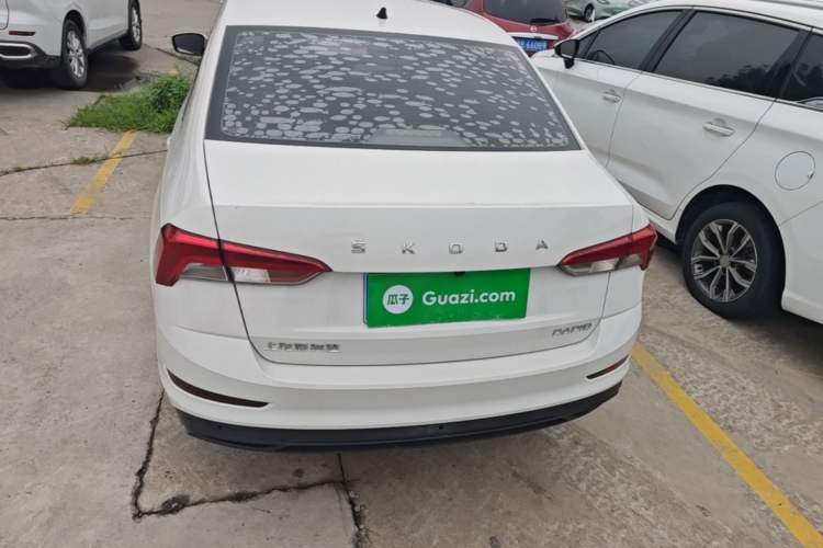 Used Skoda Rapid 2020 1.5L Automatic Standard Edition Rear