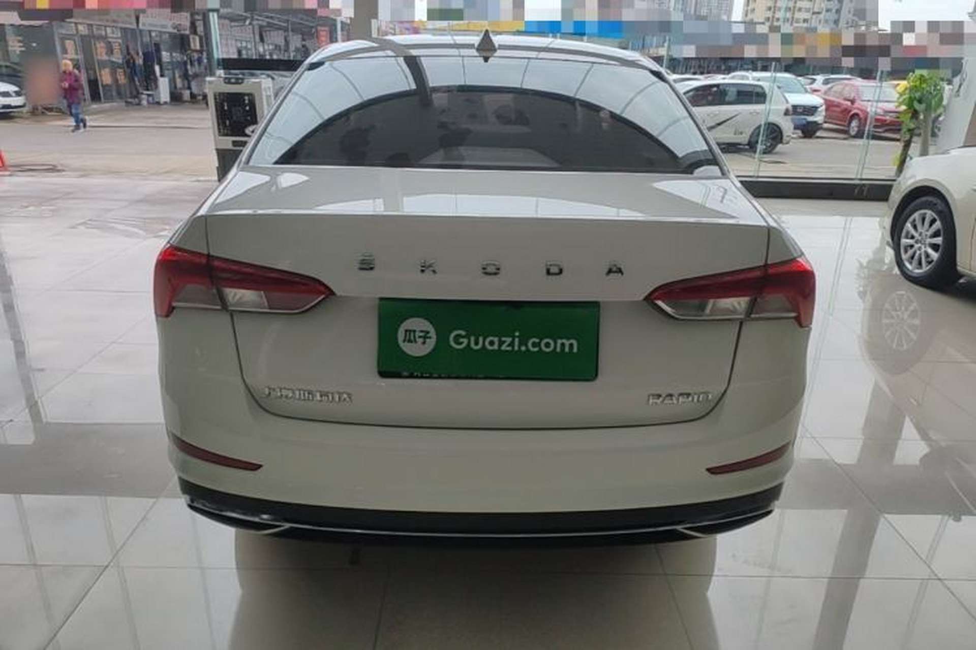 Used Skoda Rapid 2020 1.5L Manual Comfort Edition Rear