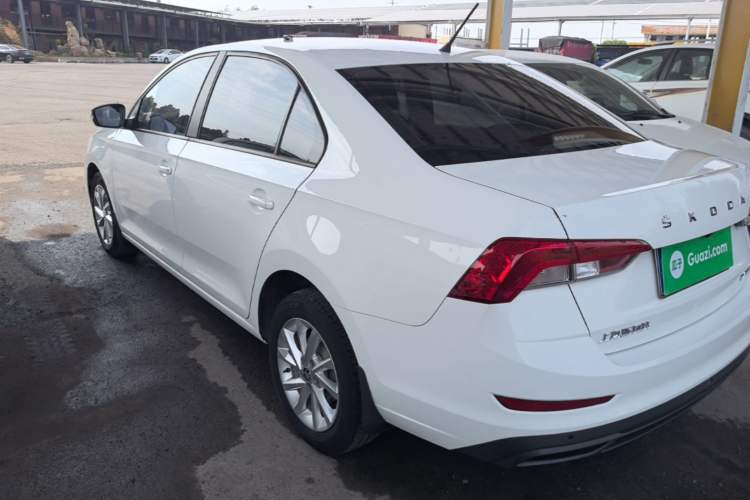 Used Skoda Rapid 2020 1.5L Manual Standard Edition Rear Left 45 Deg