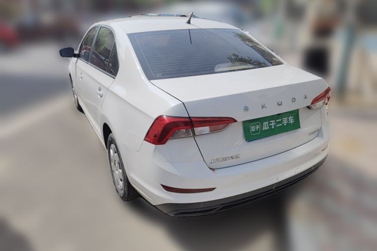 Used Skoda Rapid 2020 1.5L Manual Standard Edition Rear Left 45 Deg