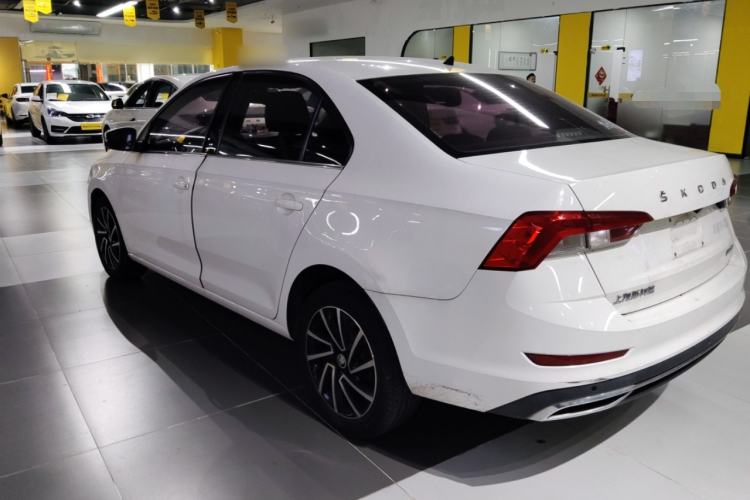 Used Skoda Rapid 2020 1.5L Automatic Comfort Edition Rear Left 45 Deg