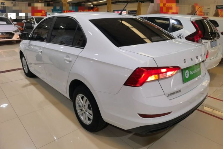 Used Skoda Rapid 2020 1.5L Manual Standard Edition Rear Left 45 Deg