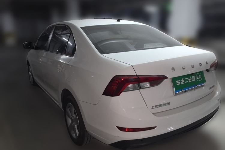 Used Skoda Rapid 2020 1.5L Automatic Standard Edition Rear Left 45 Deg