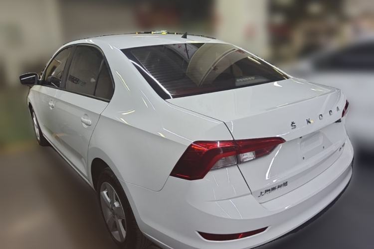 Used Skoda Rapid 2020 1.5L Automatic Standard Edition Rear Left 45 Deg