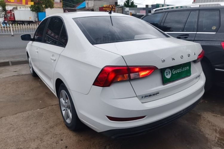 Used Skoda Rapid 2020 1.5L Manual Standard Edition Rear Left 45 Deg