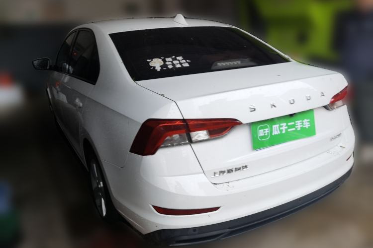 Used Skoda Rapid 2020 1.5L Automatic Standard Edition Rear Left 45 Deg