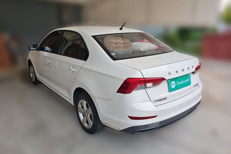 Used Skoda Rapid 2020 1.5L Automatic Standard Edition Rear Left 45 Deg