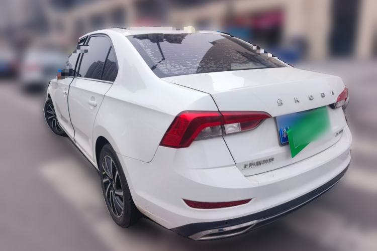Used Skoda Rapid 2020 1.5L Manual Comfort Edition Rear Left 45 Deg