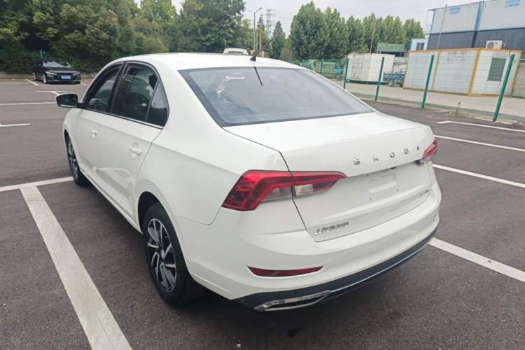 Used Skoda Rapid 2020 1.5L Automatic Comfort Edition Rear Left 45 Deg