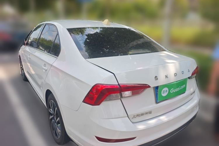 Used Skoda Rapid 2020 1.5L Manual Comfort Edition Rear Left 45 Deg