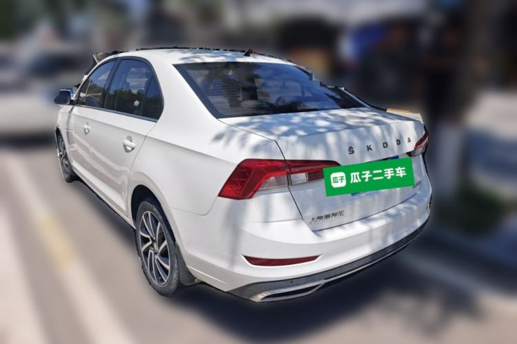 Used Skoda Rapid 2020 1.5L Automatic Comfort Edition Rear Left 45 Deg