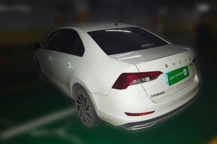Used Skoda Rapid 2020 1.5L Automatic Comfort Edition Rear Left 45 Deg