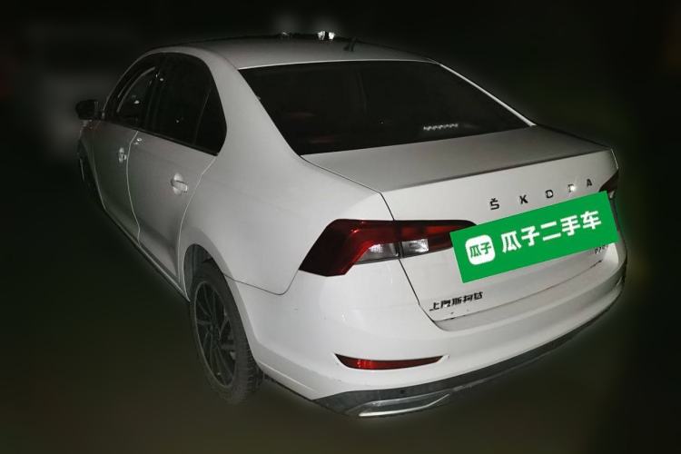 Used Skoda Rapid 2020 1.5L Automatic Comfort Edition Rear Left 45 Deg