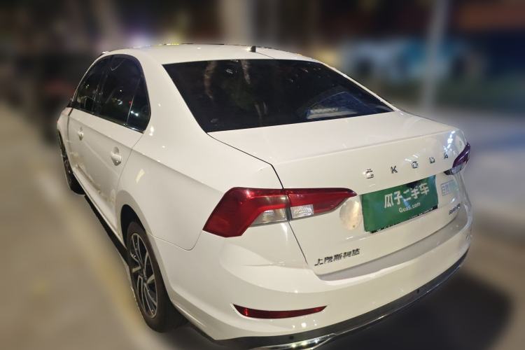Used Skoda Rapid 2020 1.5L Manual Comfort Edition Rear Left 45 Deg
