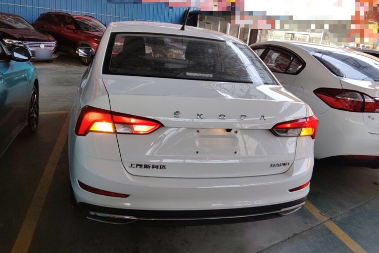 Used Skoda Rapid 2020 1.5L Automatic Comfort Edition Rear