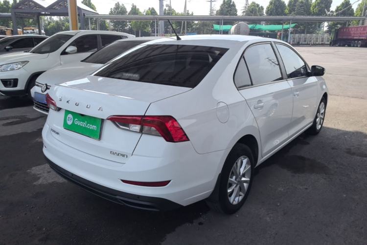 Used Skoda Rapid 2020 1.5L Manual Standard Edition Rear Right 45 Deg